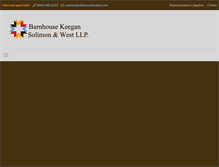 Tablet Screenshot of indiancountrylaw.com